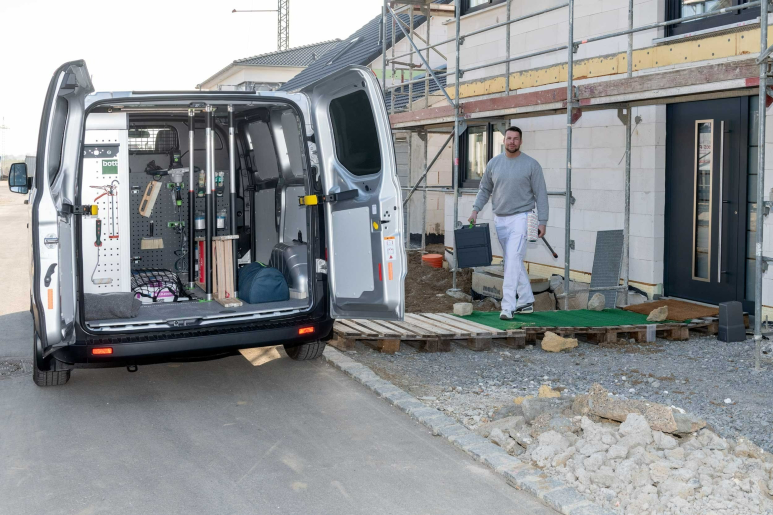 Täydelliset pakettiautohyllyt kaikille aloille